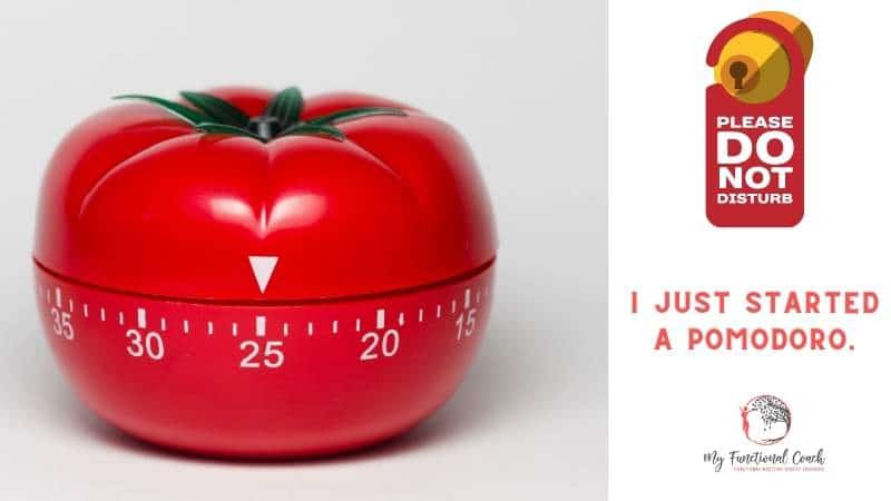 how to get flow: Pomodoro technique